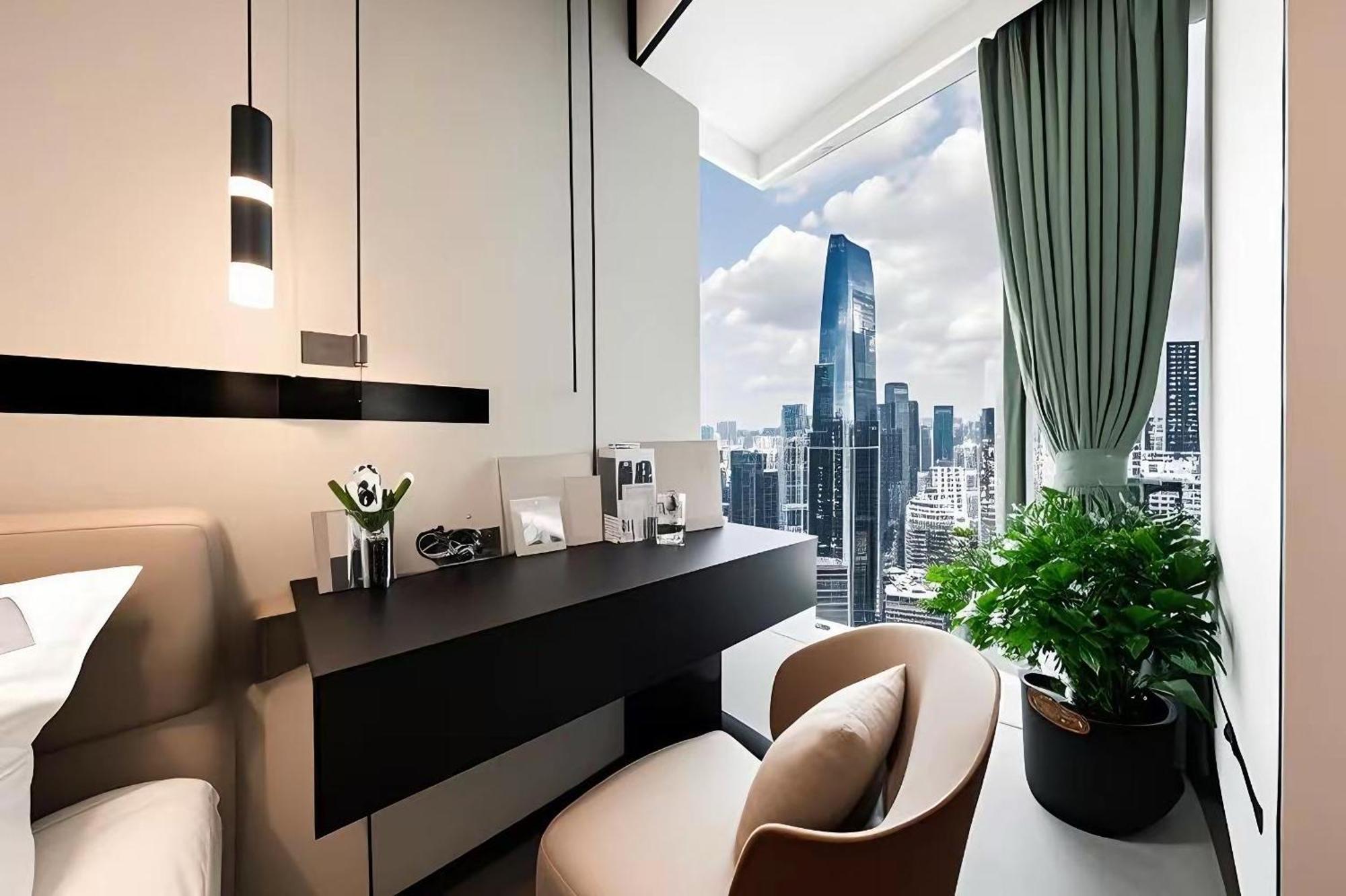 Yun Jin City View Hotel - Guangzhou Taikoo Hui Zhujiang New Town Tianhe Sports Center Exterior foto