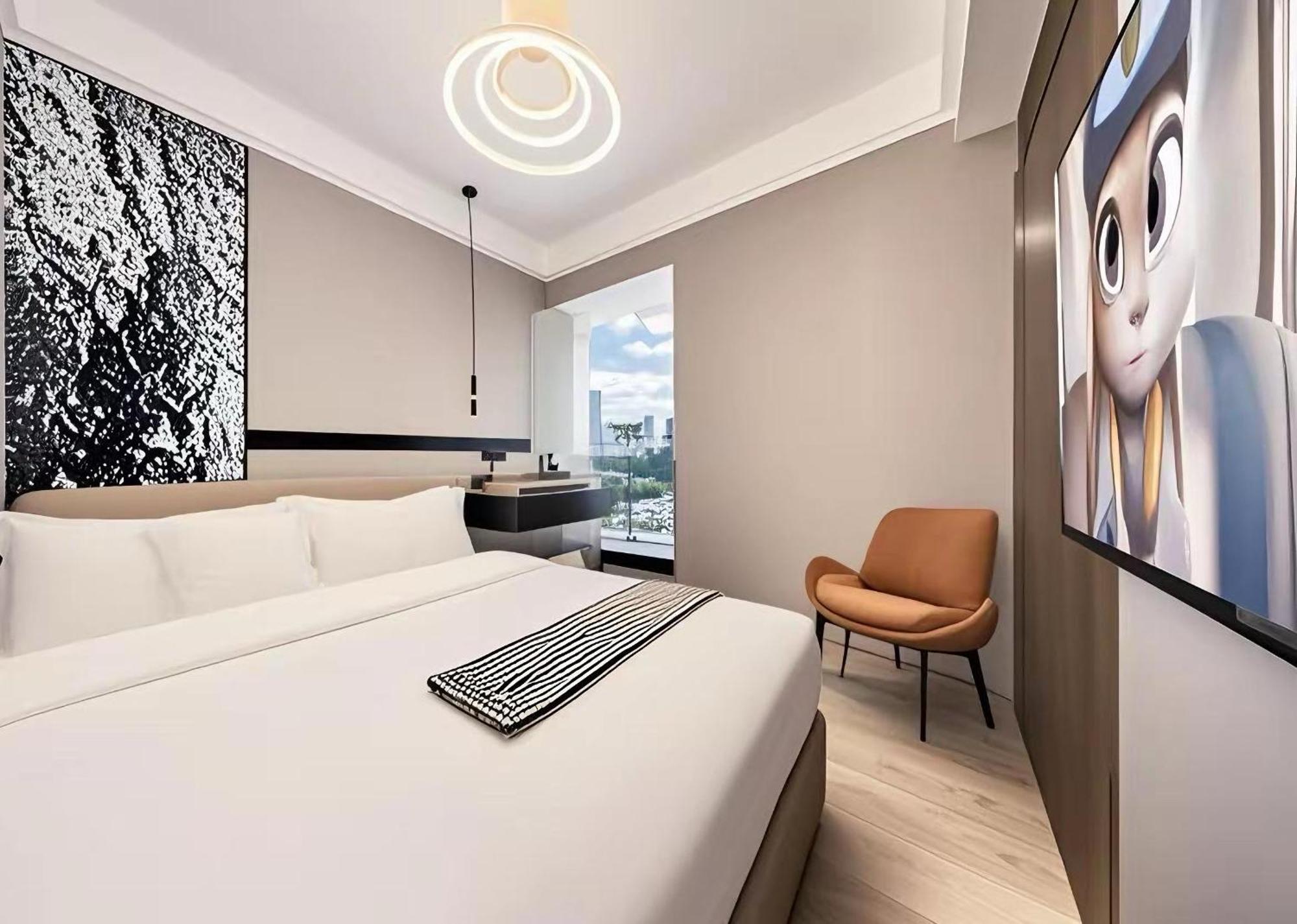 Yun Jin City View Hotel - Guangzhou Taikoo Hui Zhujiang New Town Tianhe Sports Center Exterior foto